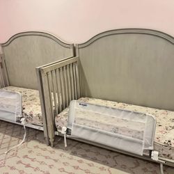 Restoration Hardware bellina cribs