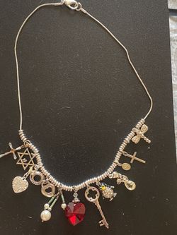 12 Vtg Charmed  Necklace/ choker