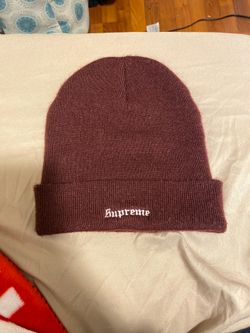 Supreme script beanie