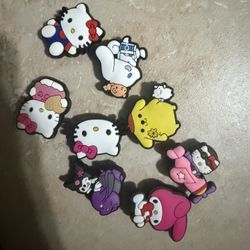 Hello Kitty Croc  Charms 