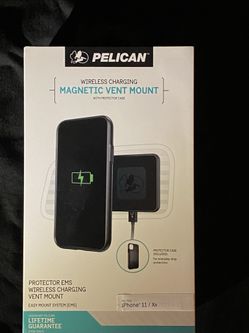 In Box IPhone 11 Case + Magnetic Qi Vent Charger