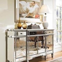 Brand New Mirror Glass Cabinet