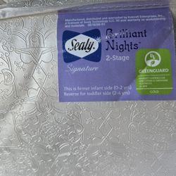 SEALY BABY MATRESS IN OUTSTANDING CONDITION Cover Included