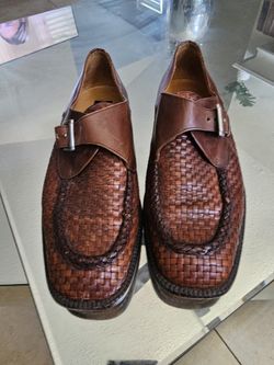 Pure Leather Derby Shoes. Size: 9 