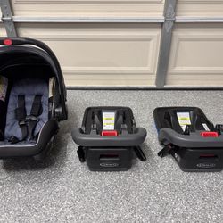 Graco Car Seat - 2 Bases