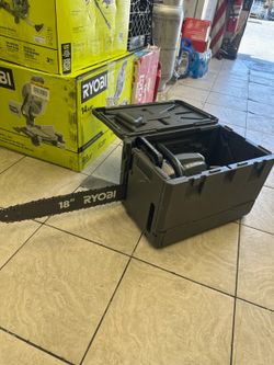 Ryobi 18in gas chainsaw