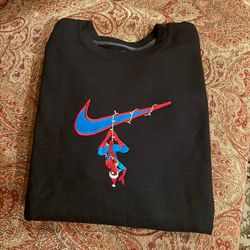 Nike x Spider Man Christmas Sweater 
