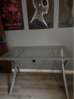 Top glass table