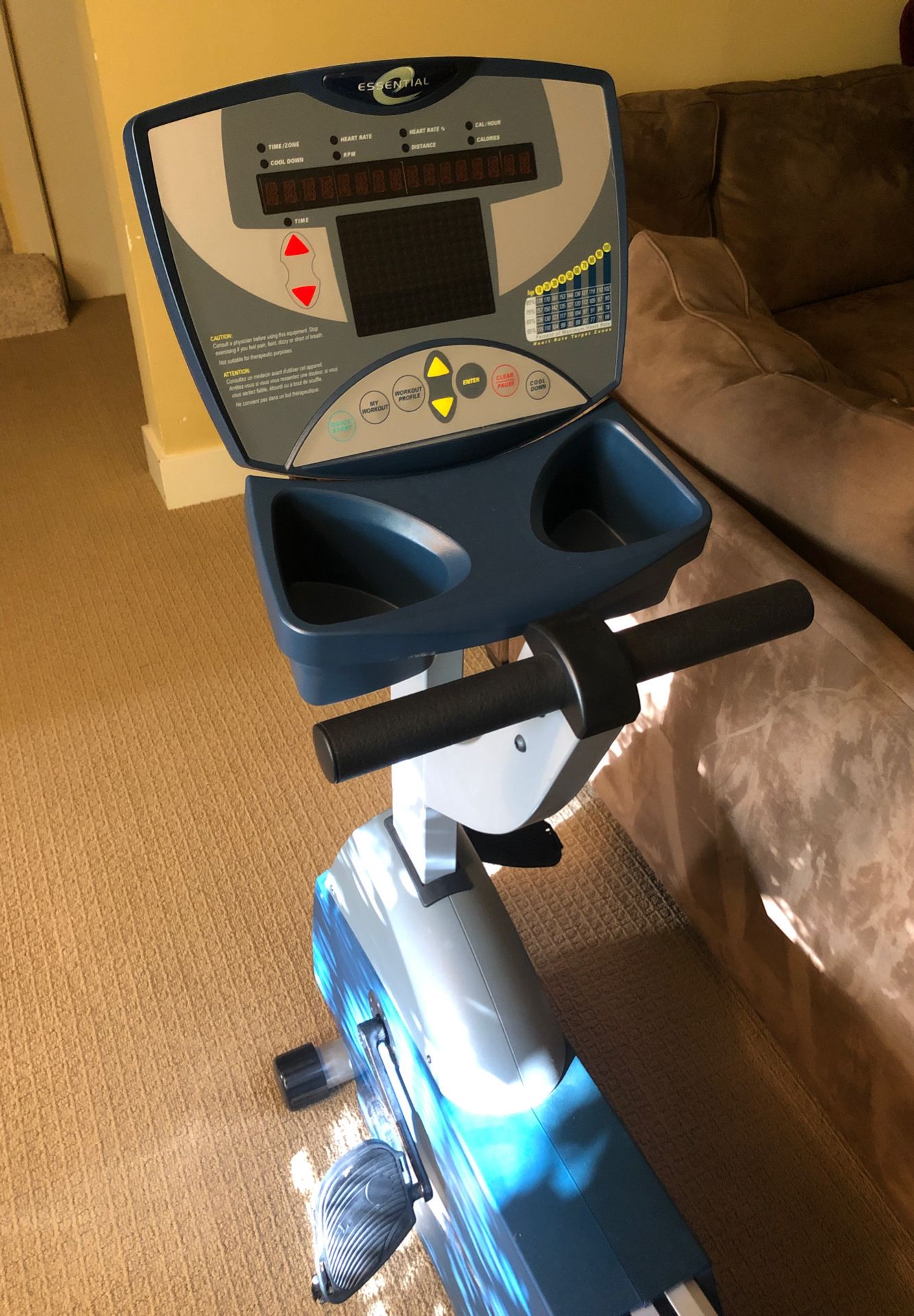 Essential rt4 online recumbent exercise bike