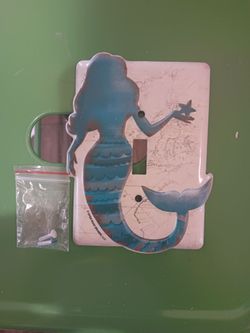 Mermaid Light Switch Cover Plate