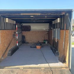 16 Ft Car Trailer With 3 Foot Add On. Car Hauler