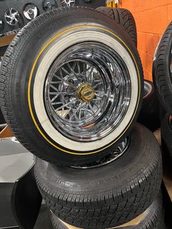 15 inch cragar star wire 30 spoke 30s and vogues