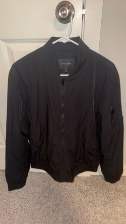 Banana Republic Black Bomber Jacket