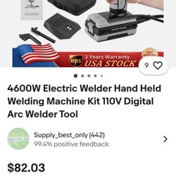 Electric Hand Held Welder 