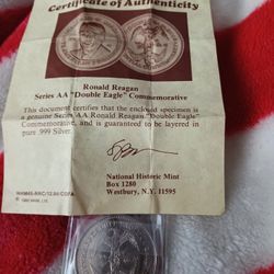 Ronald Reagan Commemorative 