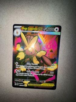 Mega Lopunny Ex #115 Pokemon Phantasmal Flames $5