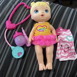 2015 Baby Alive Better Now Bailey Doll 12” W/ Accessories, Not Complete