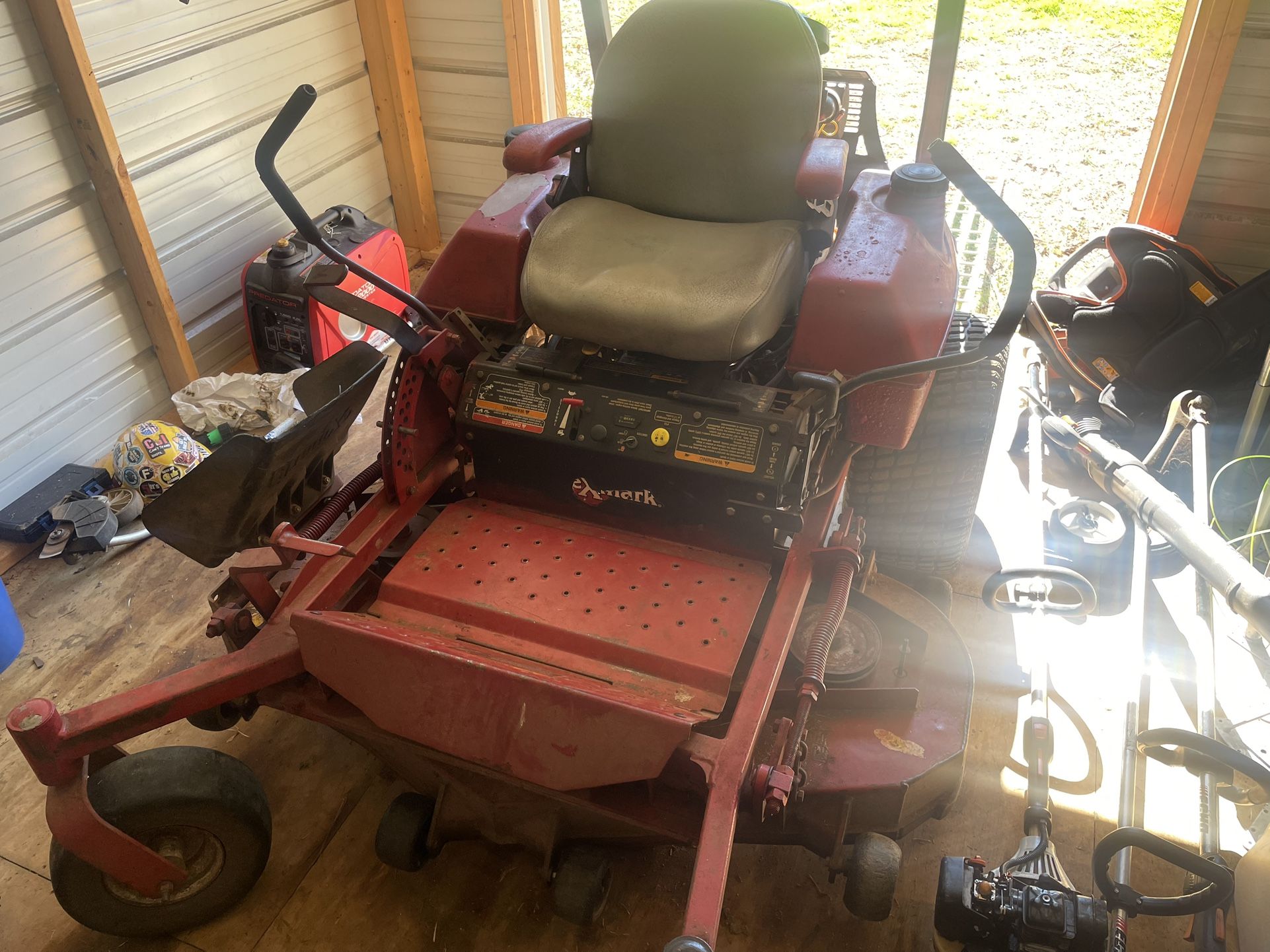 Exmark Laser Zero Turn For Sale Or Trade Commercial Walkbehind