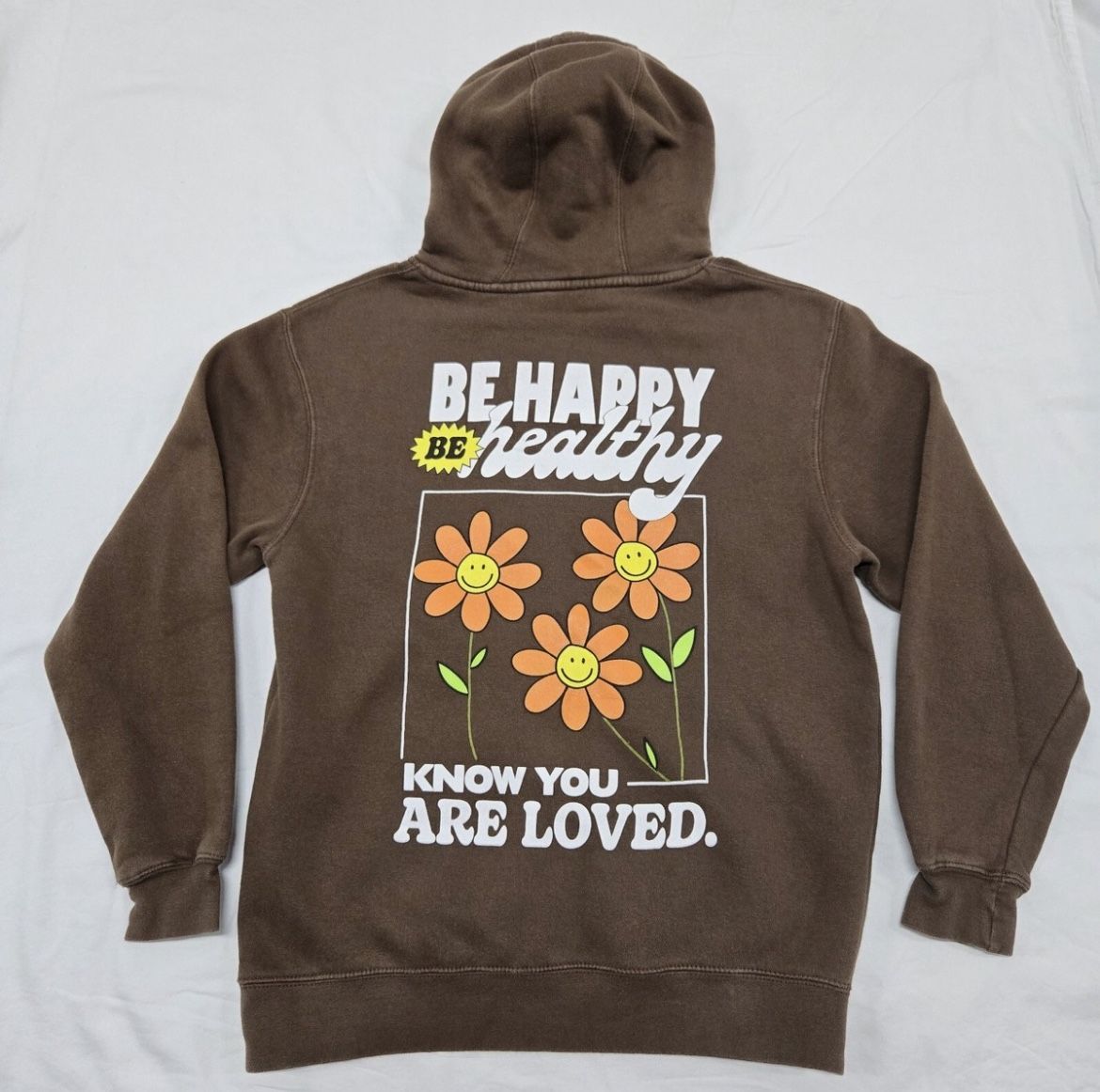 Large Brown Eric Nam Mindset Hoodie