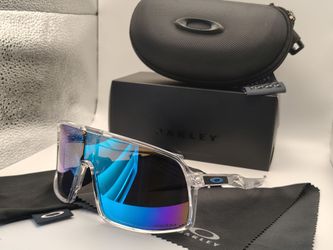 Oakley Sutro clear / blue lenses sunglasses