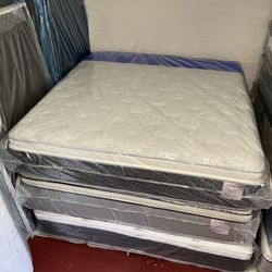 King Size Mattress 14” Inches Pillow Top Of High Quality Also Available in Twin-Full-Queen and Cali-King Same Day Delivery