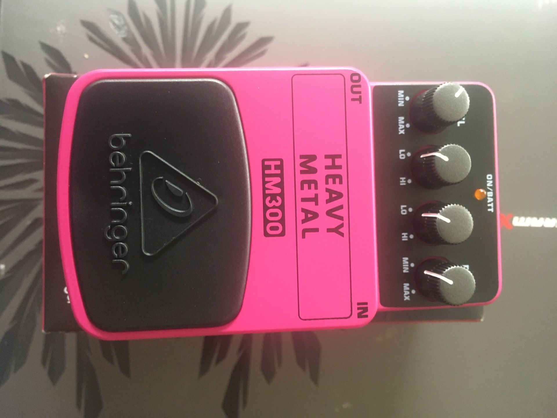 Heavy metal distortion