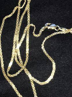10K Gold Rolex Chain 