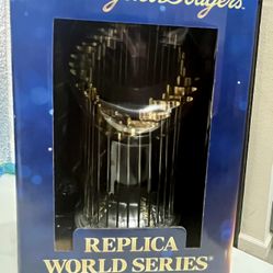 Dodgers 2024 World Series Replica Trophy Collectible