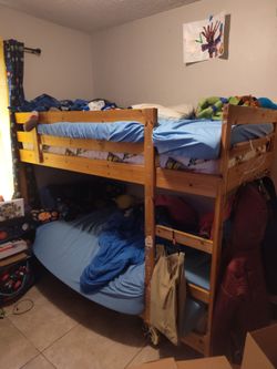 Twin bunk bed for sale