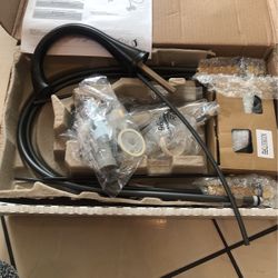 Two Handle Bathroom Faucet Color Brawn