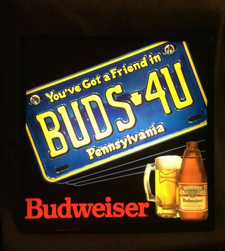 Budweiser You Ve Got A Friend In Pennsylvania License Plate Buds 4u For Sale In Old Bridge Township Nj Offerup