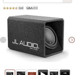 Pioneer Amplifier & JL Audio Subwoofer