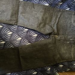 Black Charcoal 501’s