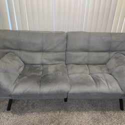 Grey Futon Couch (Brand New)