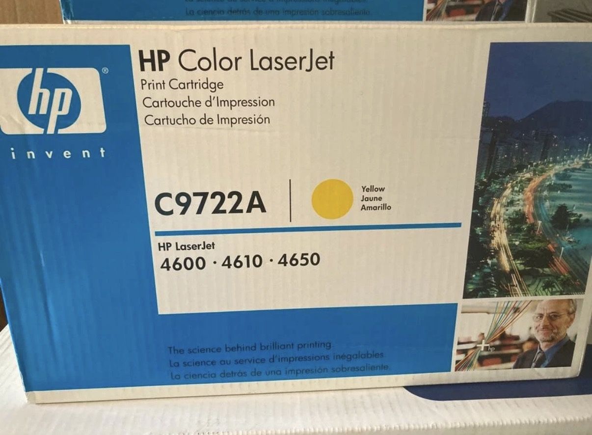 HP 641A (C9722A) Yellow LaserJet Toner – Genuine OEM | SHOBEEZ Overstock Warehouse
