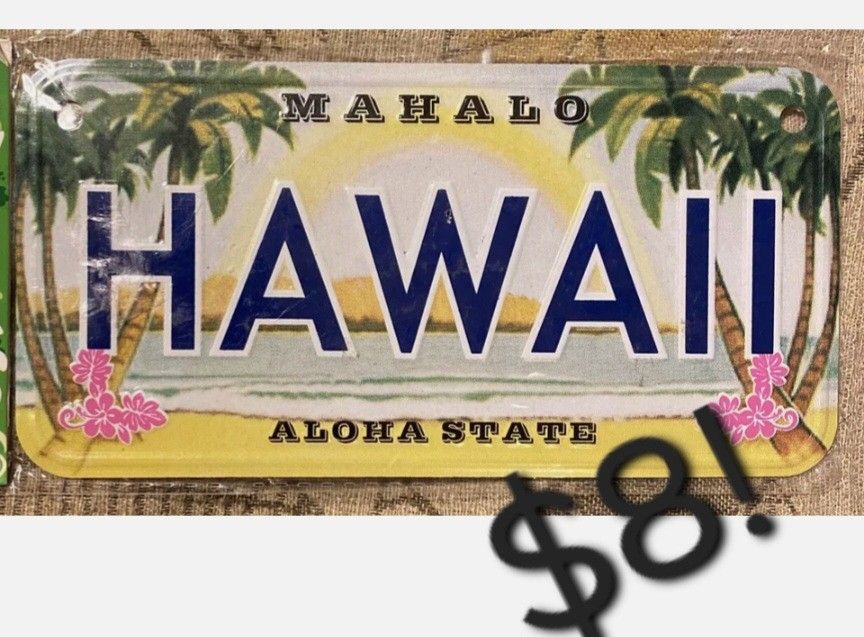 Hawaii License Plates