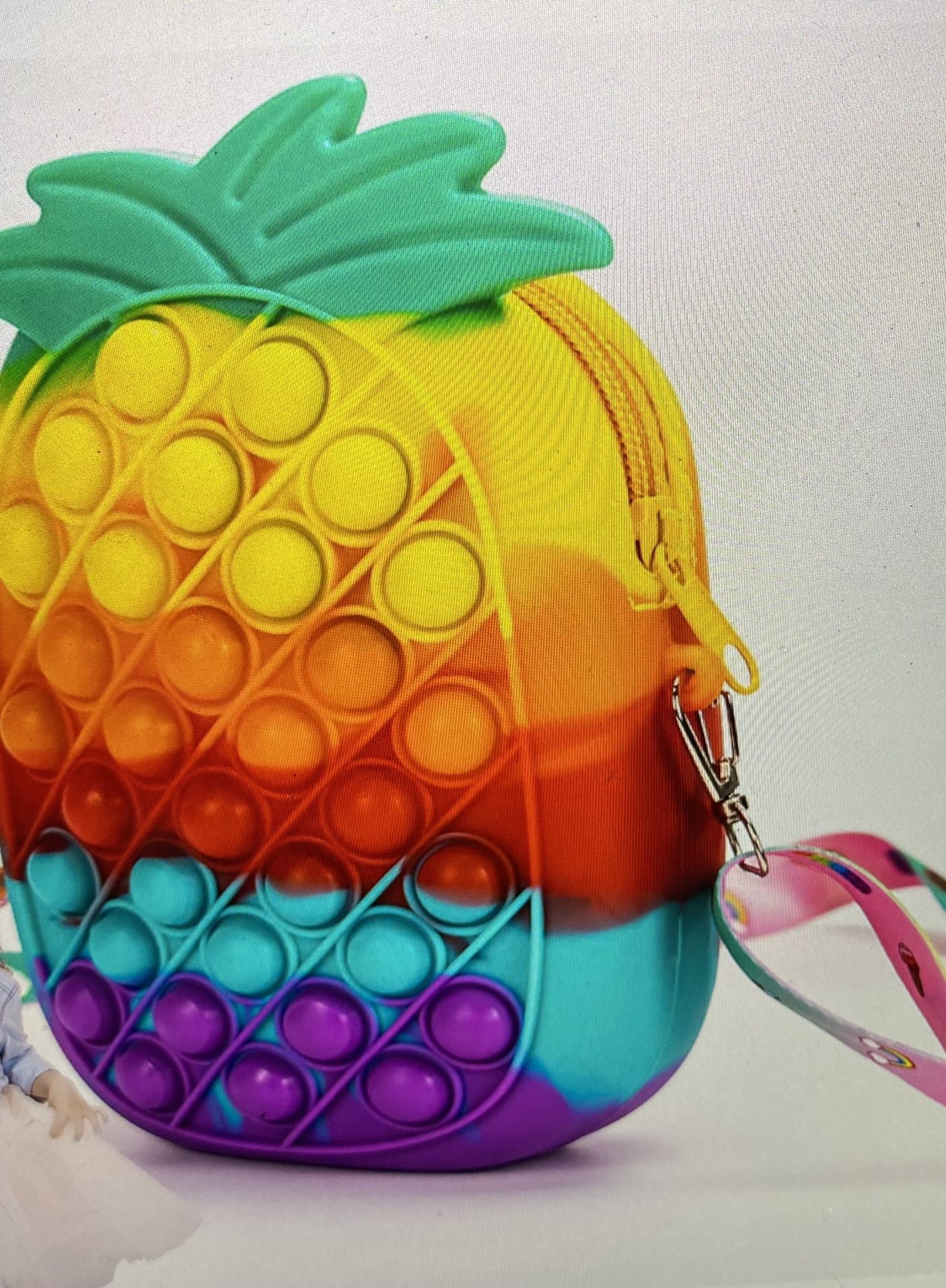 Pop Shoulder Bag Fidget Toys Pop Purse