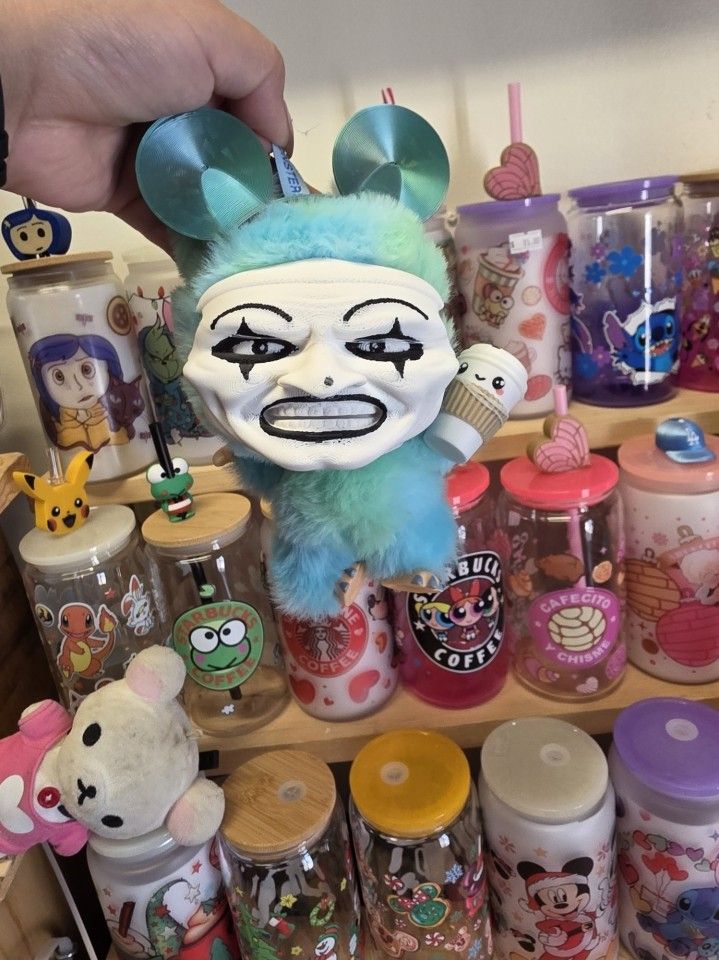 Labubu Halloween Masks 3d Printed