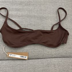 Skims Swim Micro Scoop Bikini Top