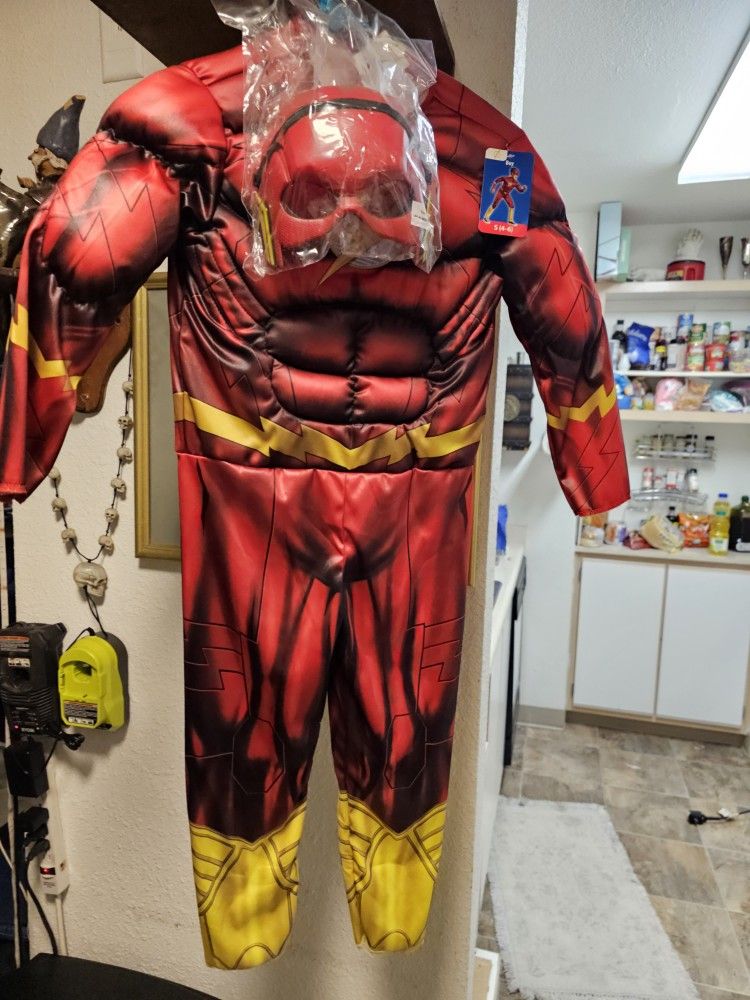 The flash halloween costume