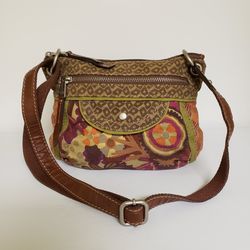 Fossil Canvas Crossbody