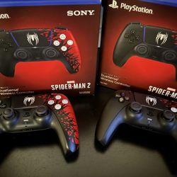 SPIDER MAN 2 Dual Sence Wireless Ps5 Controllers 