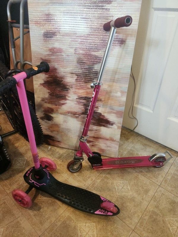 Girl Scooter 