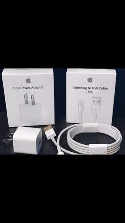 original apple charger cable with usb box