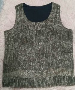DressBarn Ladies Ruffled Tier Blouse Size 2X