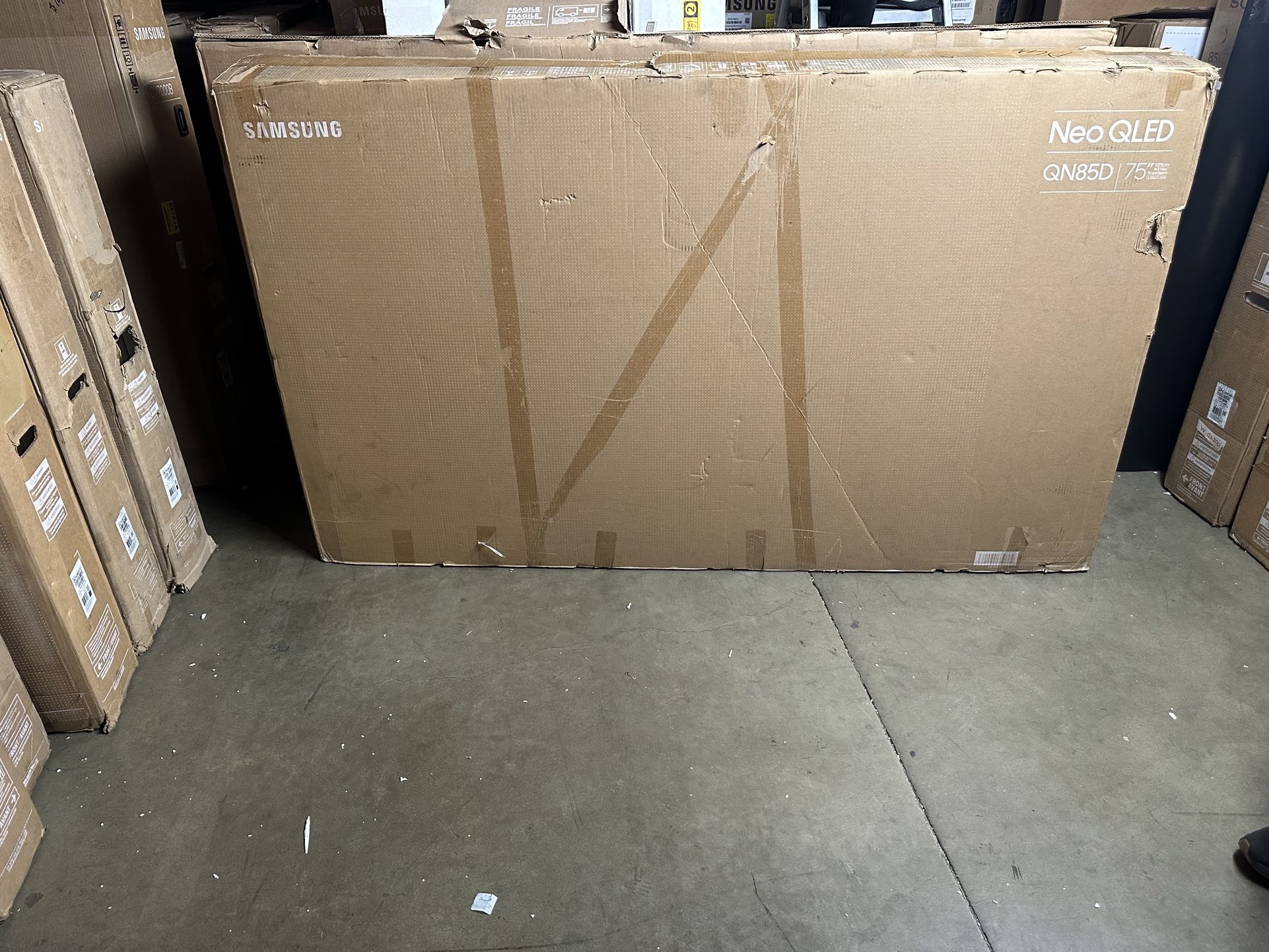 SAMSUNG 75-Inch Class Neo QLED 4K QN85D Series Neo Quantum HDR, Dolby Atmos, Object Tracking Sound, Motion Xcelerator Turbo+, Gaming Hub, Smart TV wit