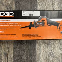 RIDGID R8648B 18V SubCompact Brushless Cordless One-Handed Reciprocating Saw