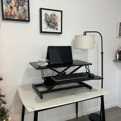 NEW - Pneumatic desk computer desk standing office table