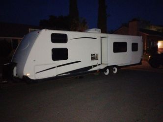Keystone Zeppelin model 301 Travel Trailer with Slide-Out