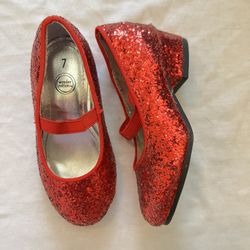 Red Sparkly Heels